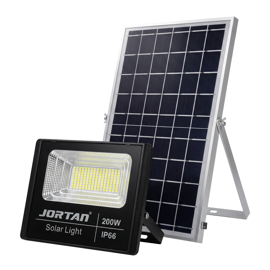 product-0-46 Αδιάβροχος ηλιακός προβολέας 200W με υψηλή φωτεινότητα και χρονοδιακόπτη - Image 1