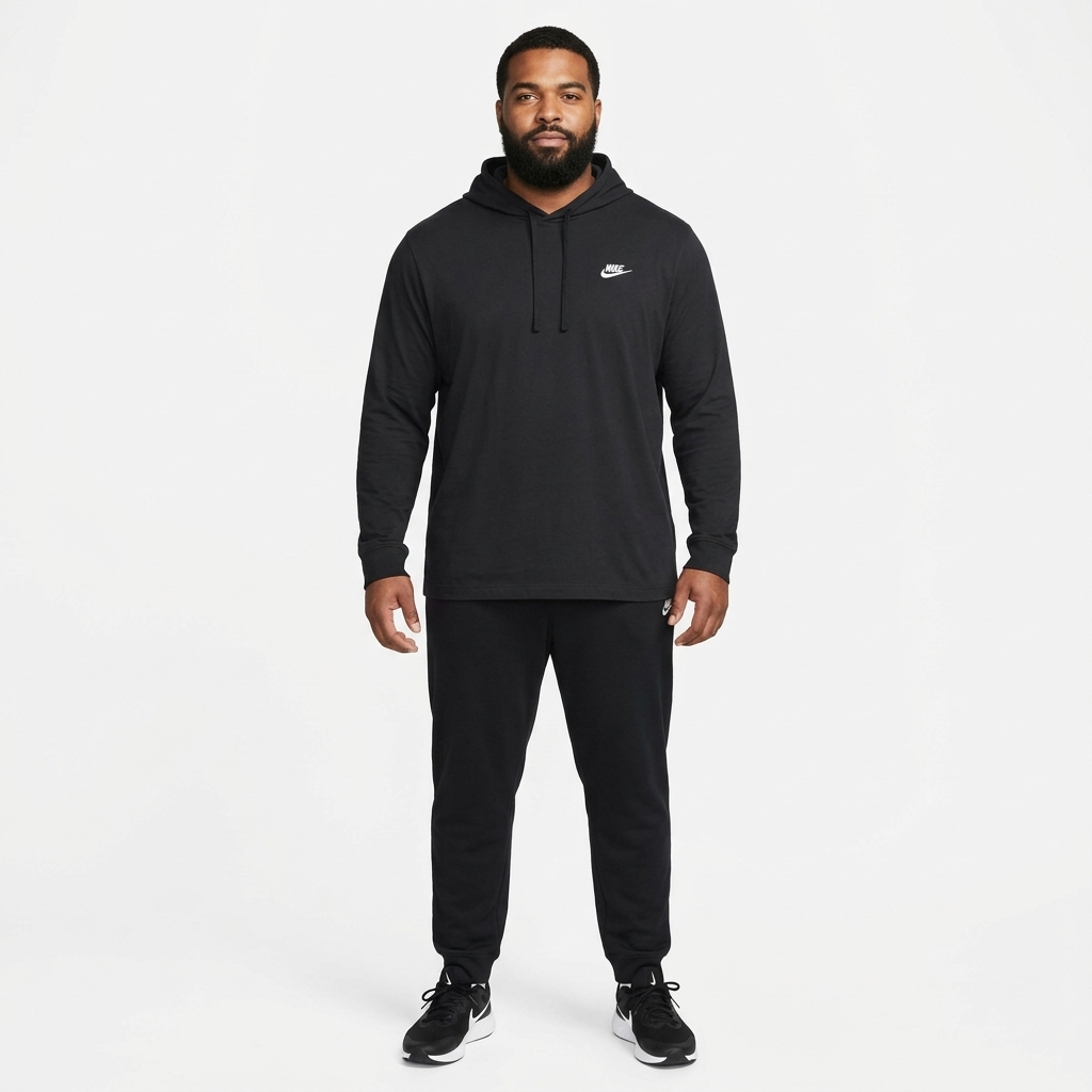 product-0 Μαύρο Φούτερ με Κουκούλα Nike - Image 1